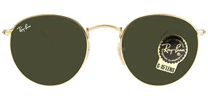 Ray-Ban RB3447 Round Metal 001 Gold