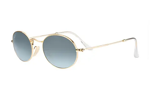 Ray-Ban RB3547 Oval Gold 001/3M