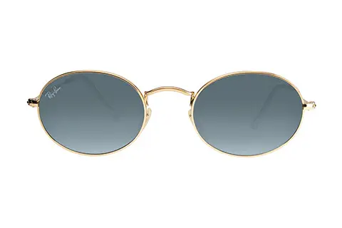 Ray-Ban RB3547 Oval Gold 001/3M