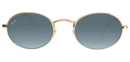 Ray-Ban RB3547 Oval Gold 001/3M