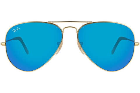 Ray-Ban RB3025 Aviator Gold Blue Flash 112/17