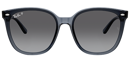 RB4423D 6592T3 66 Dark Transparent Blue