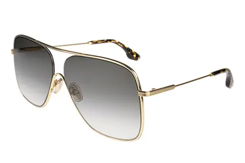 Victoria Beckham VB132S 701 Gold/Smoke