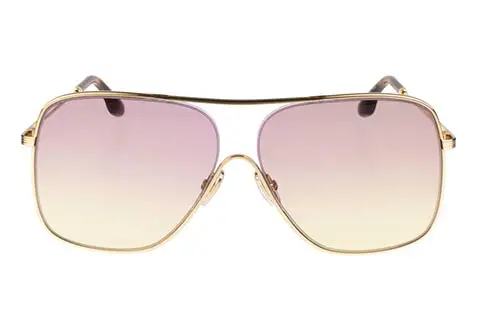 Victoria Beckham VB132S 707 Gold/Pink Yellow