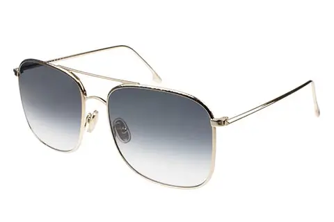 Victoria Beckham VB202S 701 Gold/Smoke