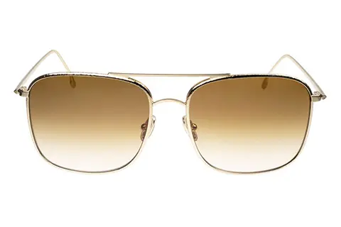 Victoria Beckham VB202S 702 Gold/Brown