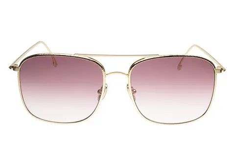 Victoria Beckham VB202S 712 Gold/Burgundy